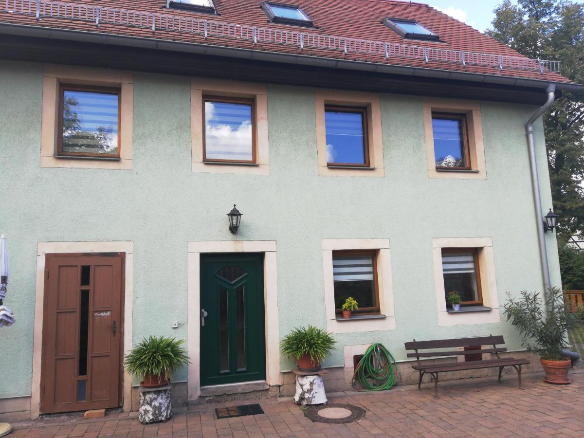 Ferienhaus -Am Alten Dorfplatz- Dresden Eksteriør billede